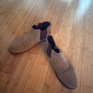 Coach Men's Tan Suede Chukka Boots